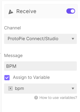 After failing again, I tried changing the message timer on the heart rate sensor from HEART to BPM.