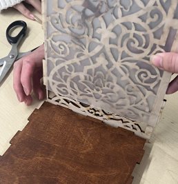 Try binding the casing